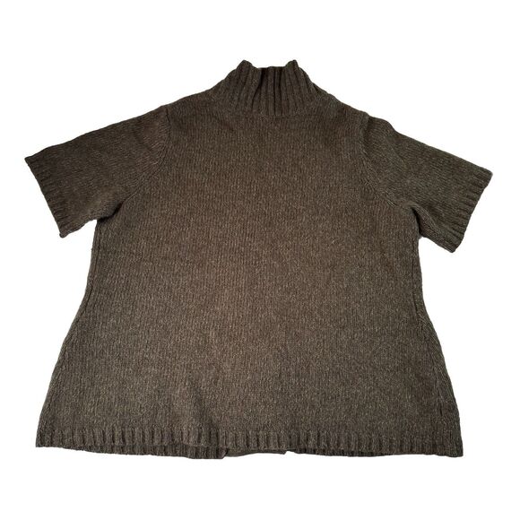 Mercer & Madison Cardigan Women 3x Lamb Wool Angora Nylon Short Sleeve - Picture 2 of 10